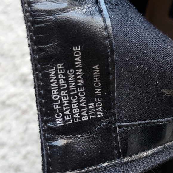 NC Floriann Block-Heel Ankle Suede Booties in Black Size 7.5 - Picture 7 of 8